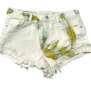 Altar'd state shorts with built and belt